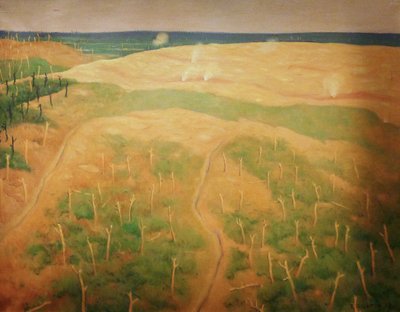 Shooting at German Wire Fences, Bolenten Region by Felix Edouard Vallotton